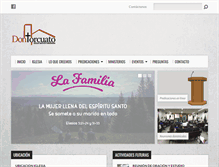 Tablet Screenshot of bautistamisionera.com.ar